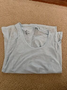 Nike Light Blue Performance Scoop Neck Tank